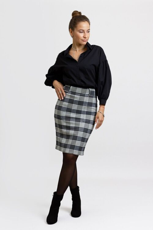 PLaid skirt