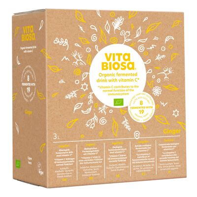 Vita Biosa Zenzero + Vitamina C 3 L Bag-in-Box, biologico*