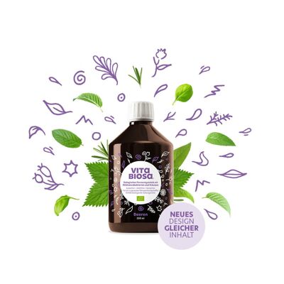 Vita Biosa baies 500ml, dépôt, bio