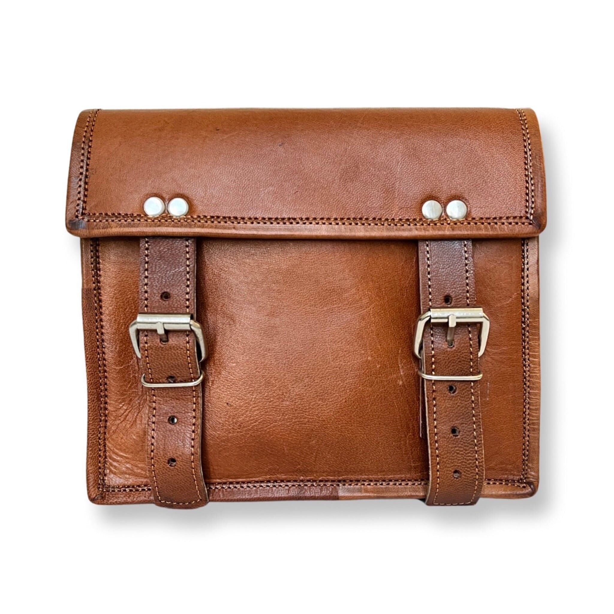 Buy wholesale SAHAR natural genuine leather postman bag