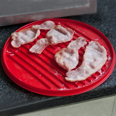 Mikrowelle Bacon Crisper & Deckel