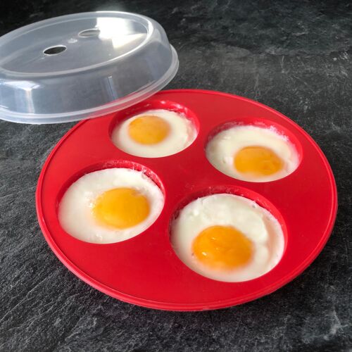 Microwave 4 Egg Poacher