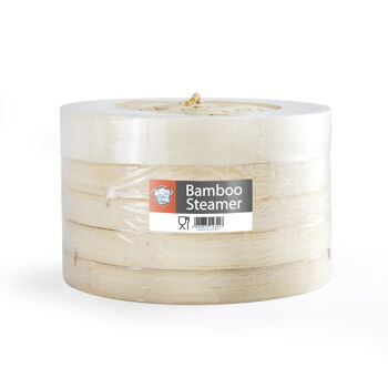 Cuiseur vapeur traditionnel en bambou 5