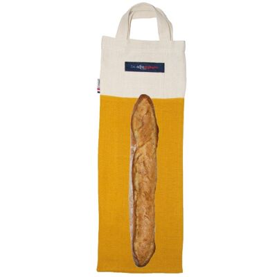 Le Craquant - Honey Yellow - Linen bread bag