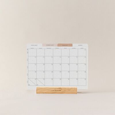 Calendrier 2023 Bambou (Feuilles couleur printemps)