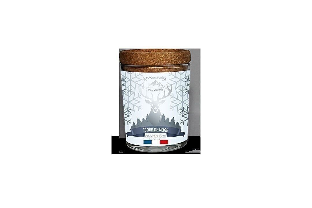 Candela da 175 g - Giorno di neve