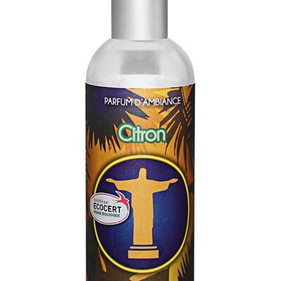 BIOLOGICO - Fragranza per ambienti con oli essenziali BIOLOGICI - Limone Corcovado 100 ml