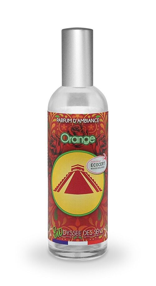 BIO - Parfum d’ambiance aux huiles essentielles BIO - Chichén Itzà orange 100 ml
