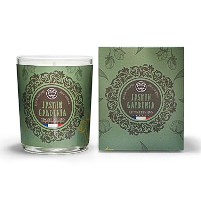 Cotton wick - Gardenia jasmine candle 180 gr