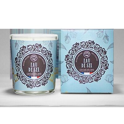Cotton wick - Salt water candle 180 gr