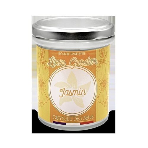 LOVE GARDEN - Bougie jasmin 150 gr