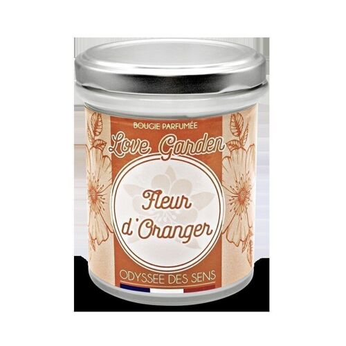 LOVE GARDEN - Bougie fleur d’oranger 150 gr