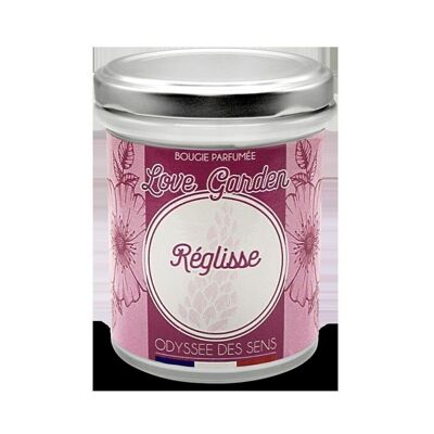 LOVE GARDEN - Bougie réglisse 150 gr