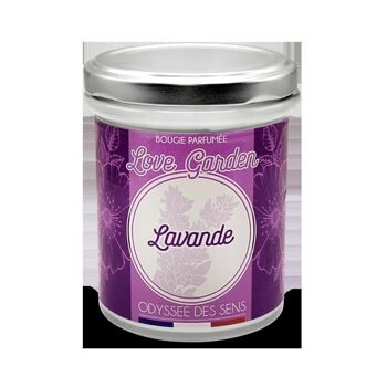 LOVE GARDEN - Bougie lavande 150 gr