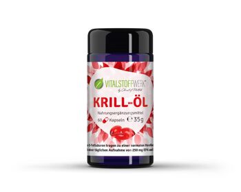 Vitalstoffwerk complément alimentaire huile de krill, 60 gélules 1