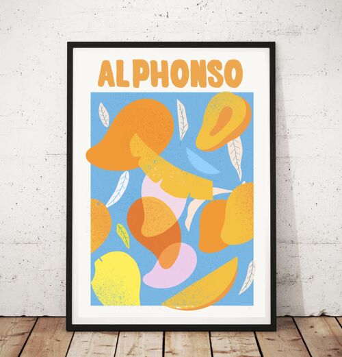 Alphonso Mango Art Print