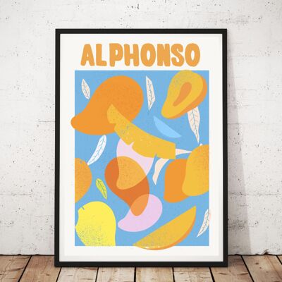 Alphonso Mango Art Print