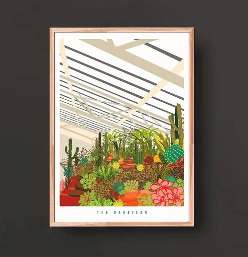 Barbican Conservatory London Art Print