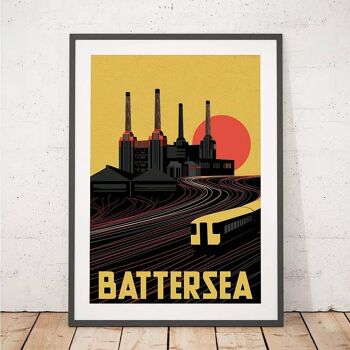 Battersea Londres Impression artistique 1