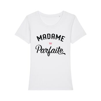 Tshirt blanc madame parfaite