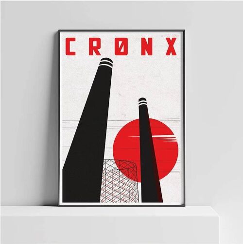 Cronx Croydon London Art Print