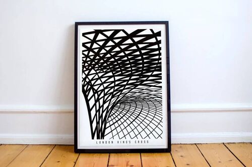 Kings Cross London Art Print