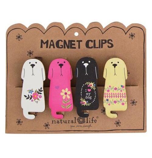 Clips magnets chiens