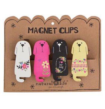 Clips magnets chiens 1