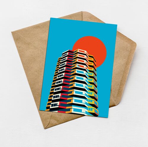 One Croydon, London Greeting Card