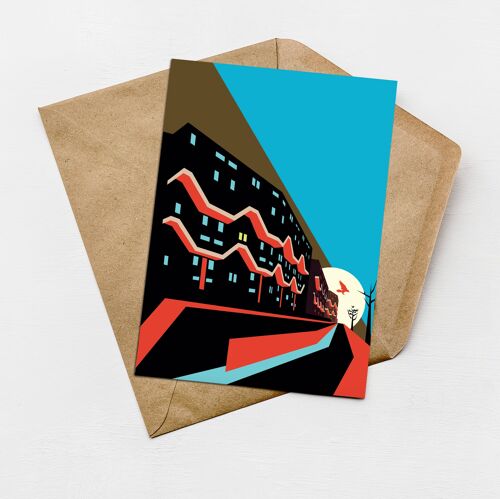 Southwyck House Brixton London Mini Greeting Cards