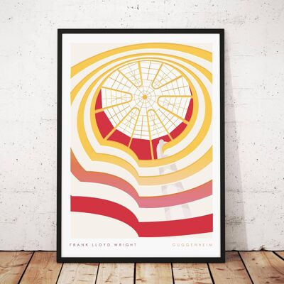 The Guggenheim New York Art Print