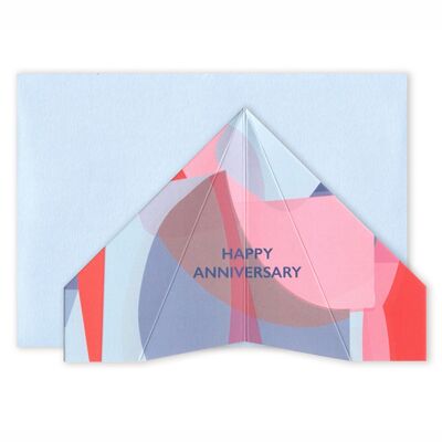 Buon anniversario | Carta aereo di carta