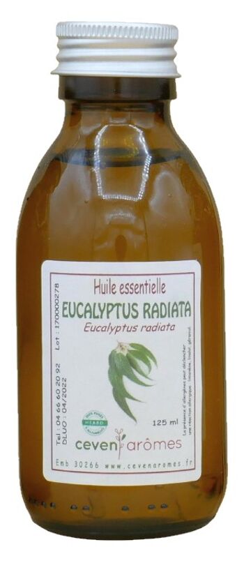 125 ml Huile essentielle d'Eucalyptus radiata