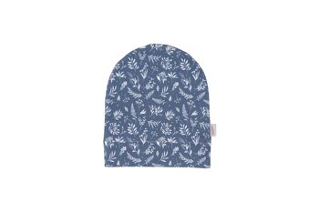 BONNET BÉBÉ DENIM BIO 6-12 MOIS 1