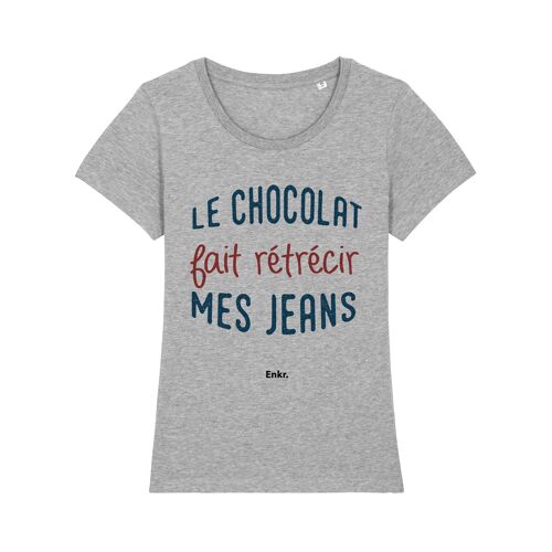 Tshirt gris chiné le chocolat