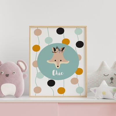 Plakat | Böhmisch | Fox Chic | A4