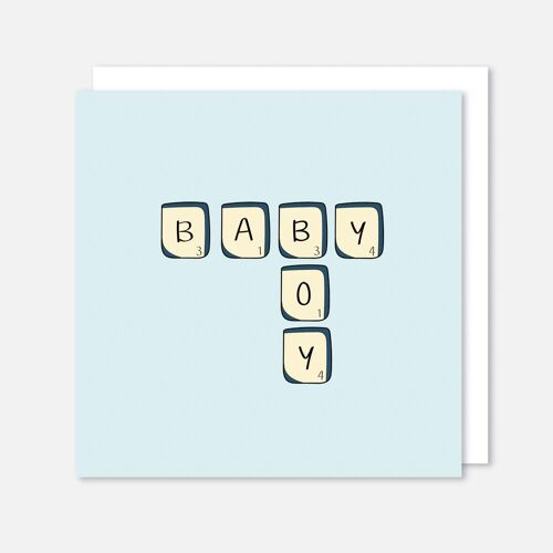 Baby Boy Scrabble