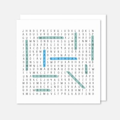 Happy Birthday Wordsearch For Him