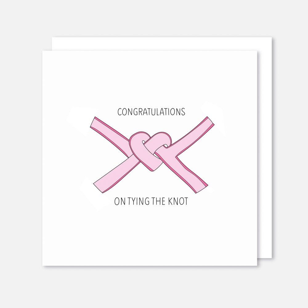 Herzlichen Glückwunsch zum Binden des Knotens