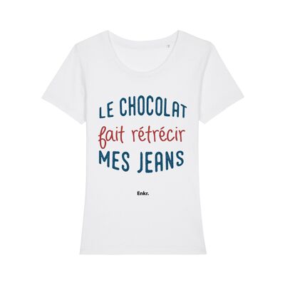 TSHIRT AL CIOCCOLATO BIANCO