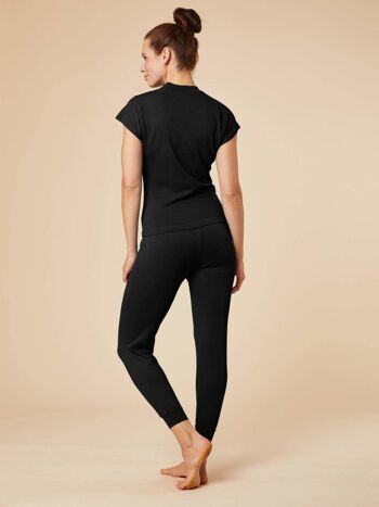 Pantalon d'intérieur drapé Tara - Noir 3