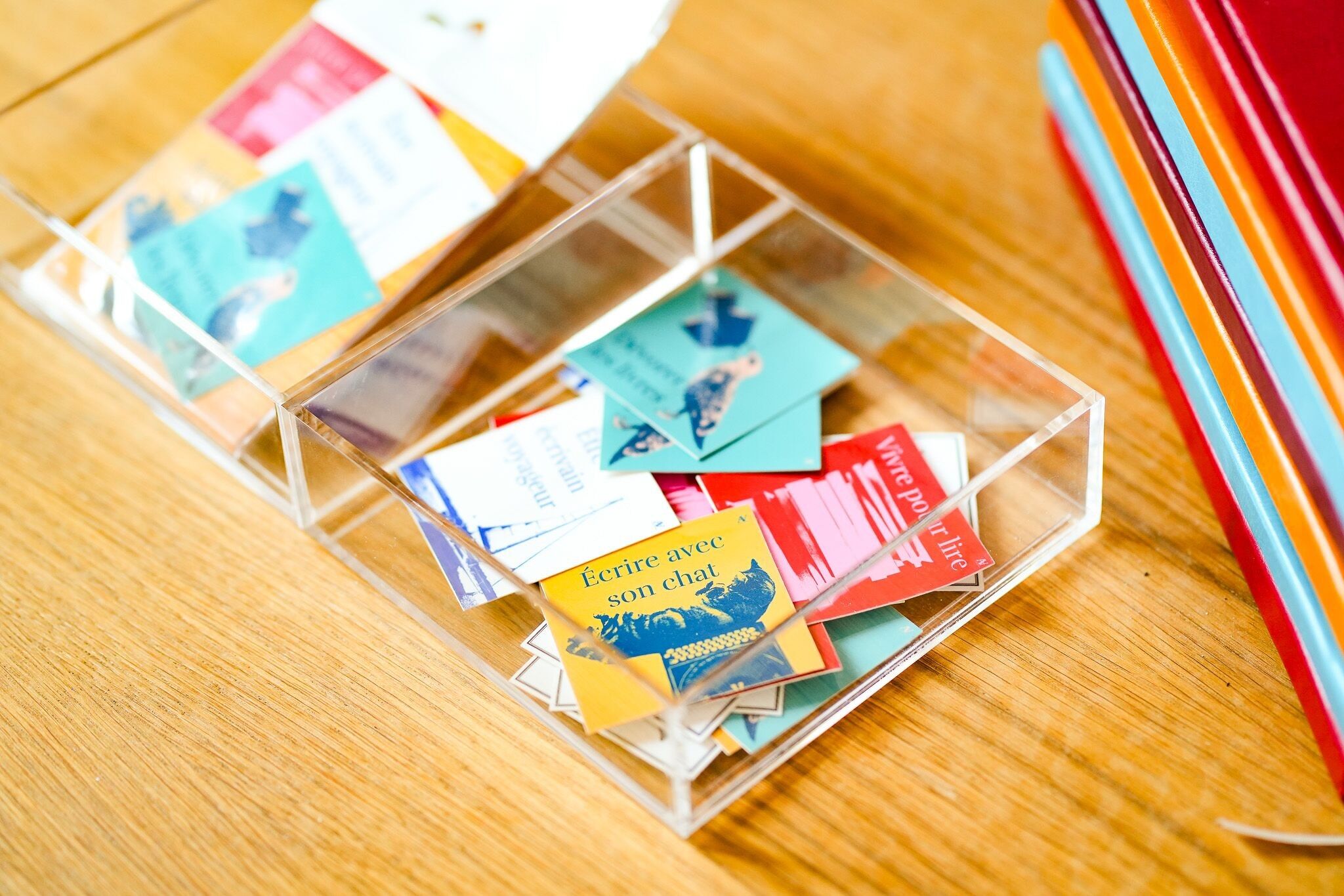 Pacchetto adesivi ispirazione - 4 adesivi su scrittura, lettura e scrittori