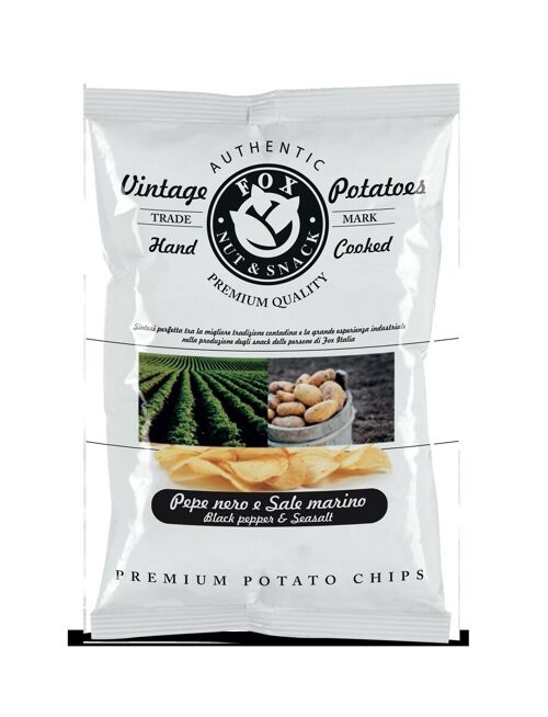 Chips Vintage Potatoes au Poivre noir