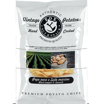 Vintage Potatoes Black Pepper Crisps