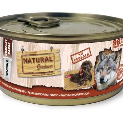 Natural Greatness Receta Monoproteica de Pavo 170 gr AL1034