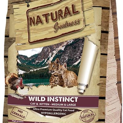 Natural Greatness Receta Wild Instinct Medium &  Large Breed 2 Kg AL1052