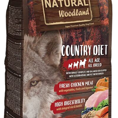 Natural Woodland Country Diet perro 10 kg AL1098