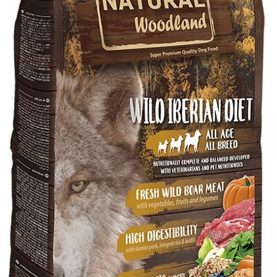 Natural Woodland Wild Iberian Diet perro 10 kg AL1102