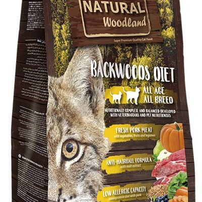 Natural Woodland Backwoods Diet gato 5 kg AL1109