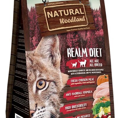 Natural Woodland Realm Diet gato 1,5 kg AL1110